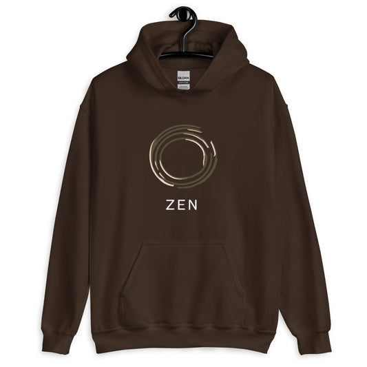 DUO MODERN Unisex Zen Circle Symbol, spiritual energy, and mindfulness hoodie, Zen Circle hoodie, spiritual hoodie, unisex Zen clothing, 