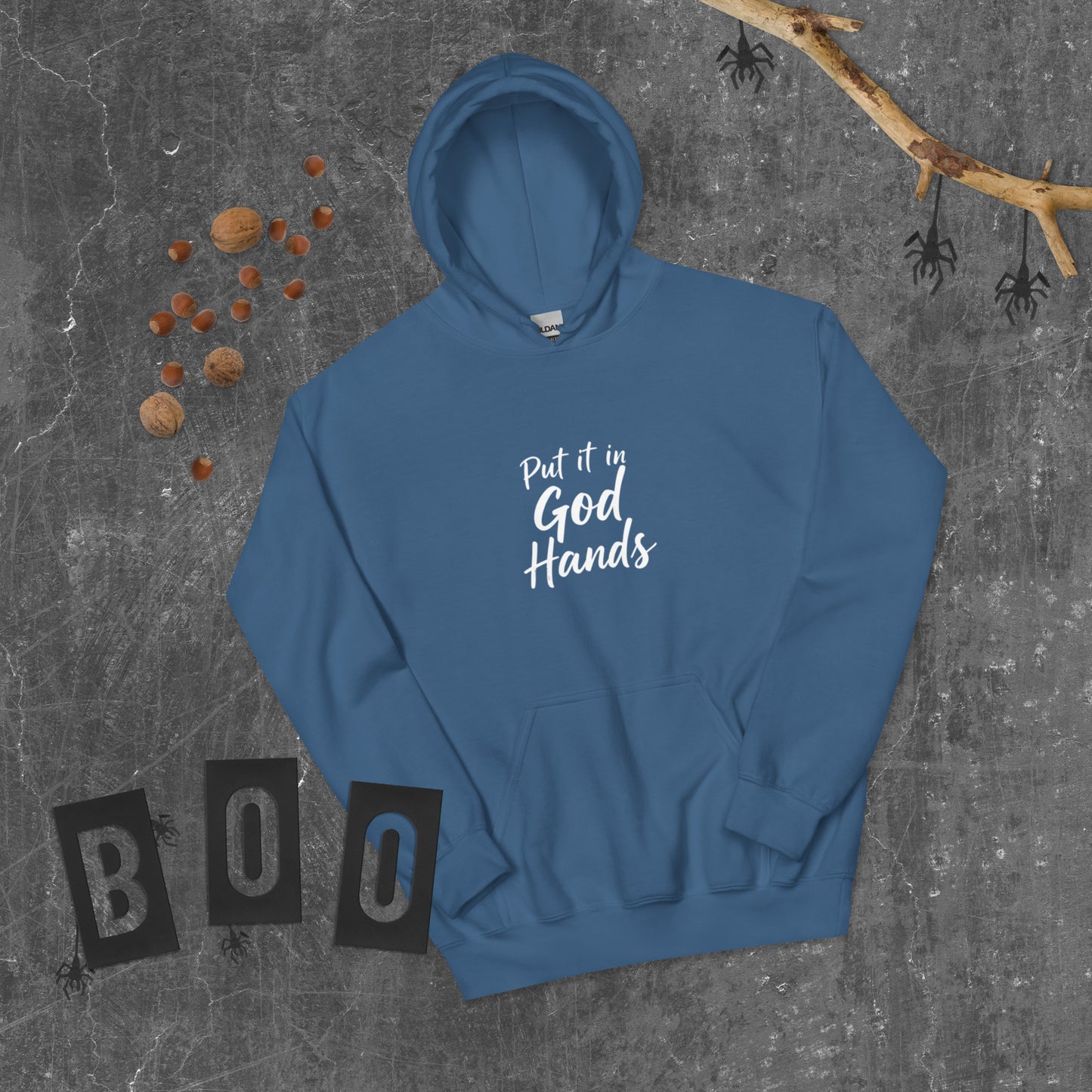 DUO MODERN Put It In God Hands Unisex Hoodie