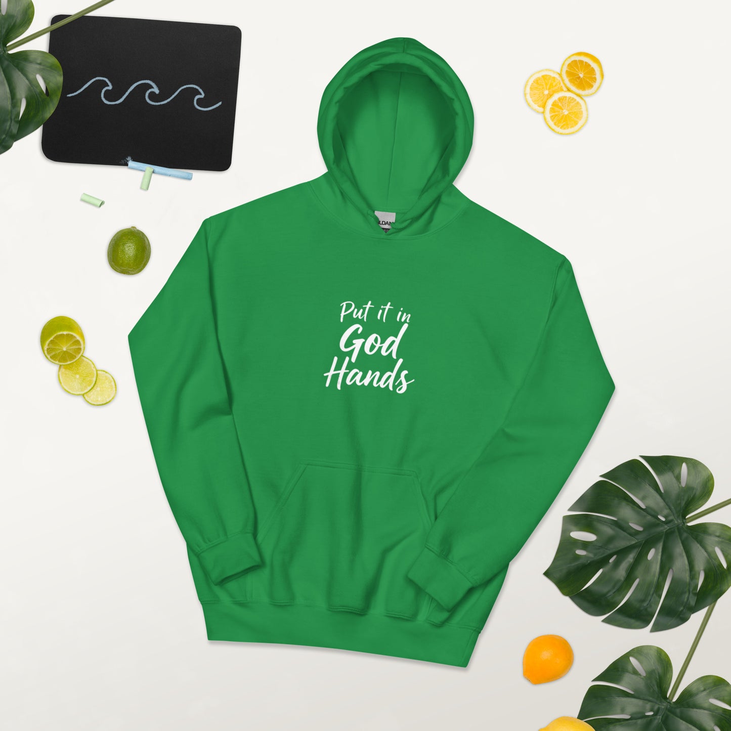 DUO MODERN Put It In God Hands Unisex Hoodie