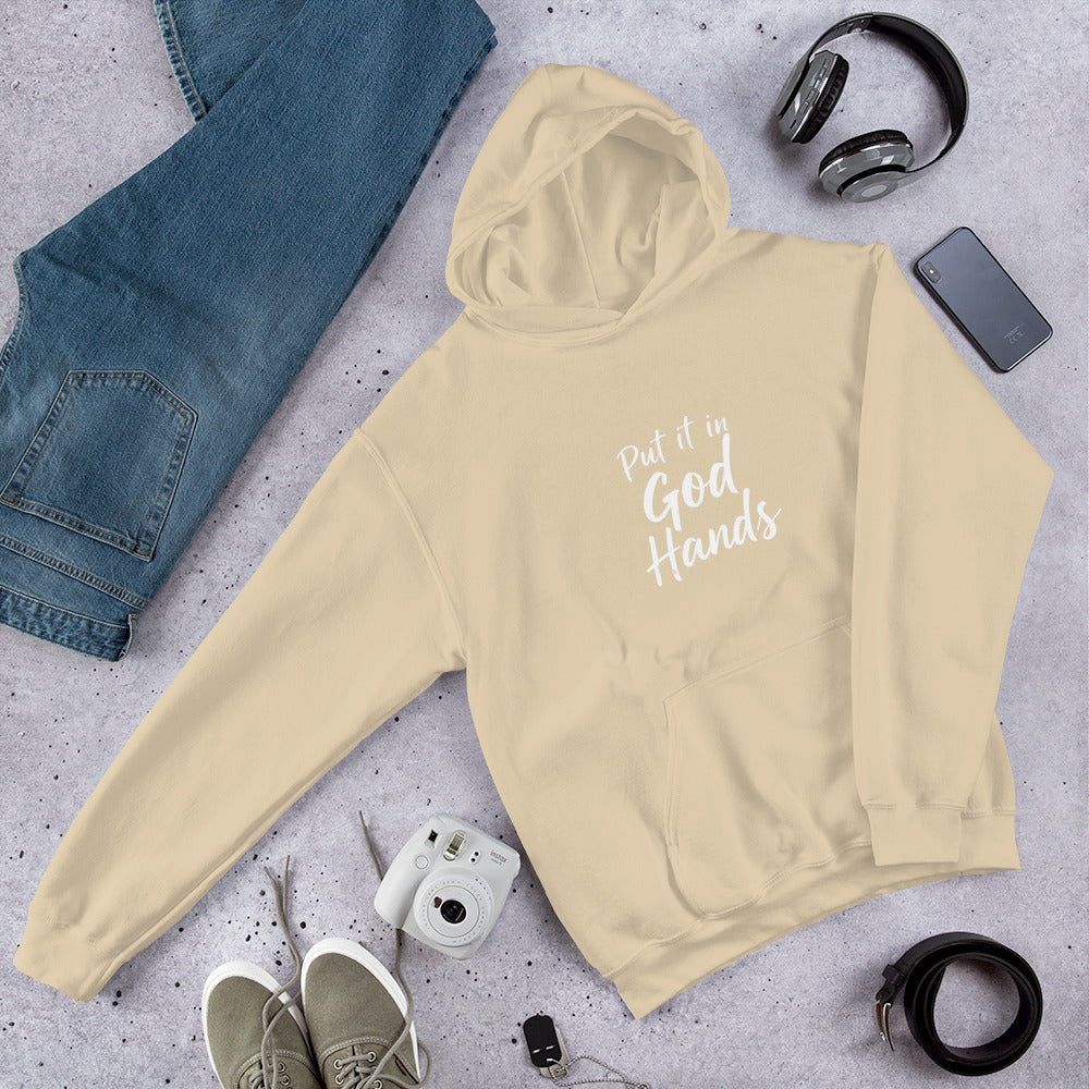 DUO MODERN Put It In God Hands Unisex Hoodie