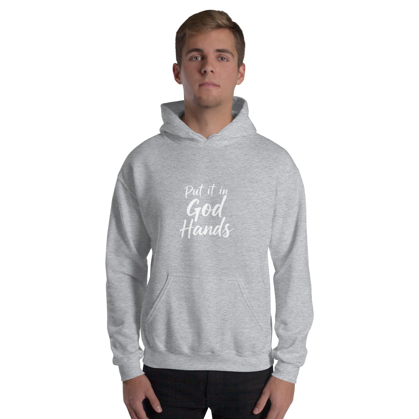 DUO MODERN Put It In God Hands Unisex Hoodie