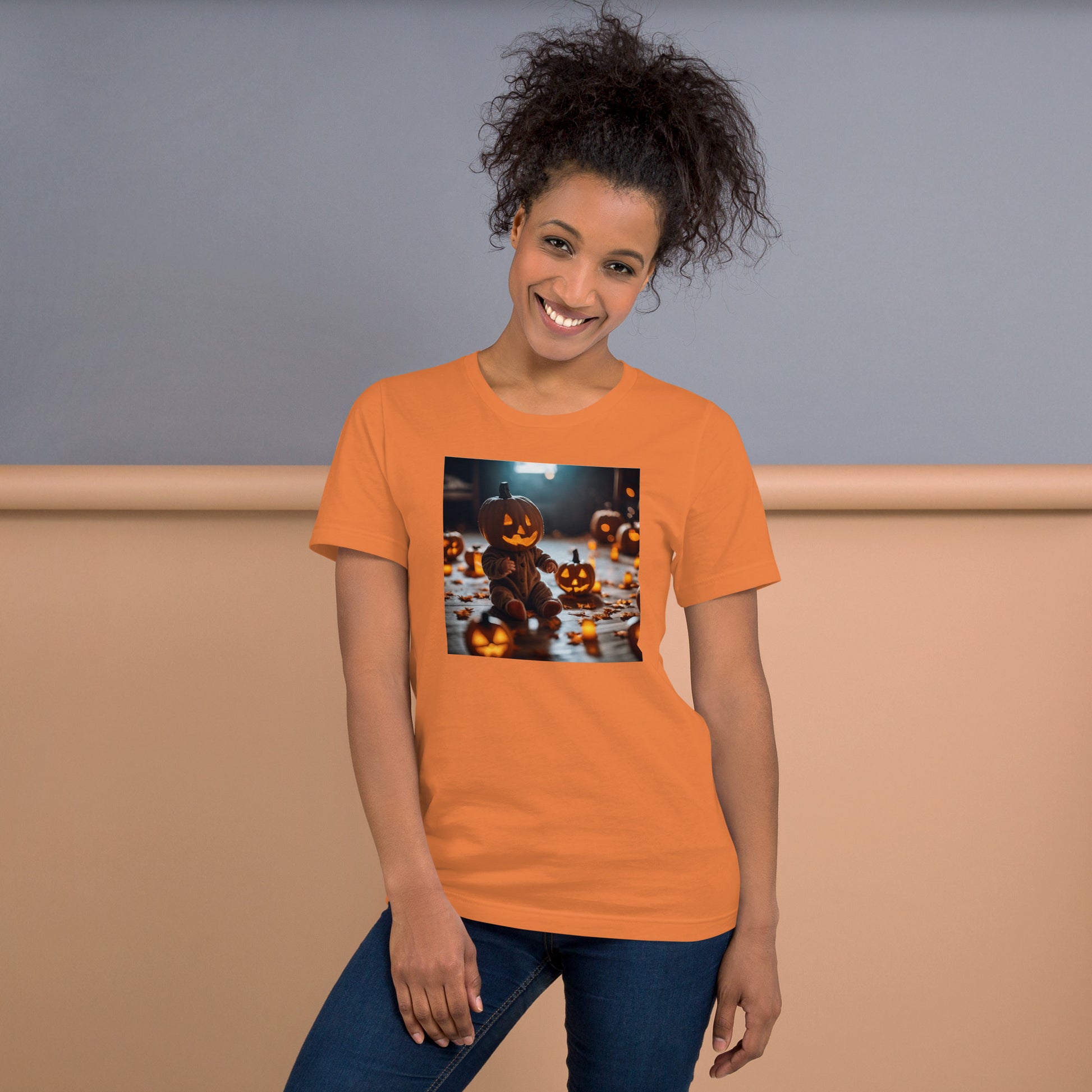 Baby Pumpkin Head Unisex T-shirt - DUO Modern