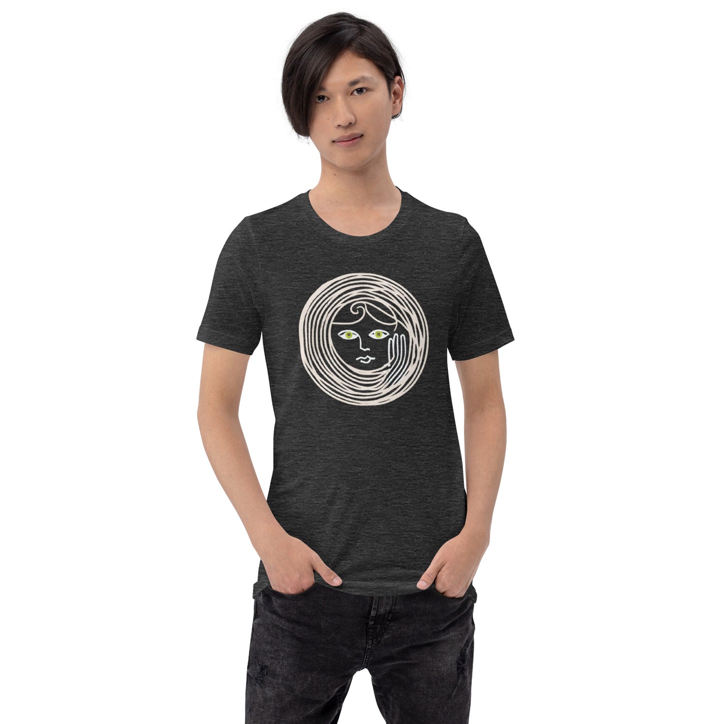 Spiral Face Unisex t-shirt - DUO Modern