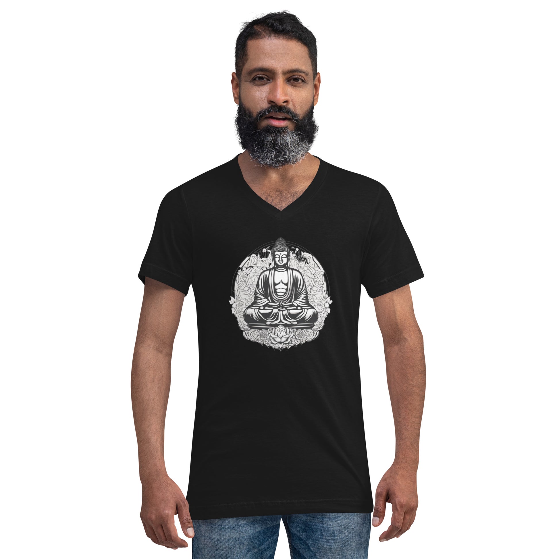Unisex Short Sleeve V-Neck T-Shirt - DUO Modern