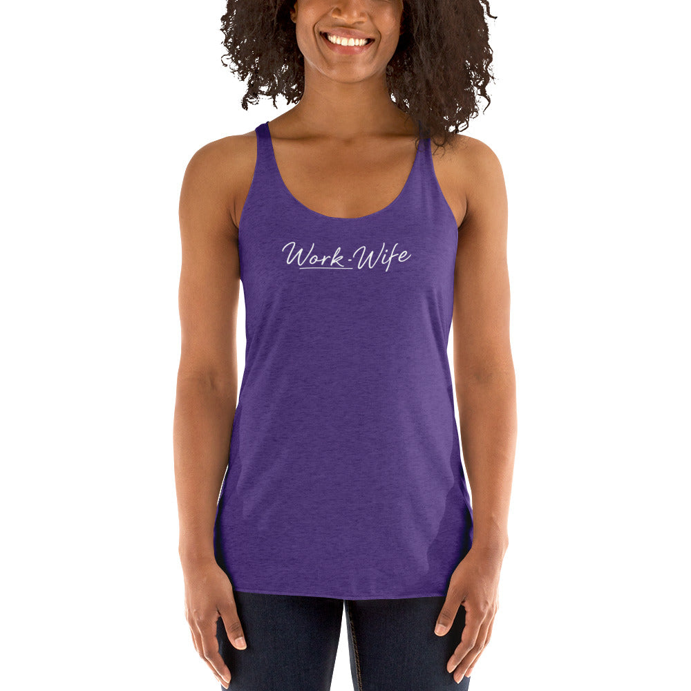 Work Wife Women's Racerback Tank - DUO Modern
