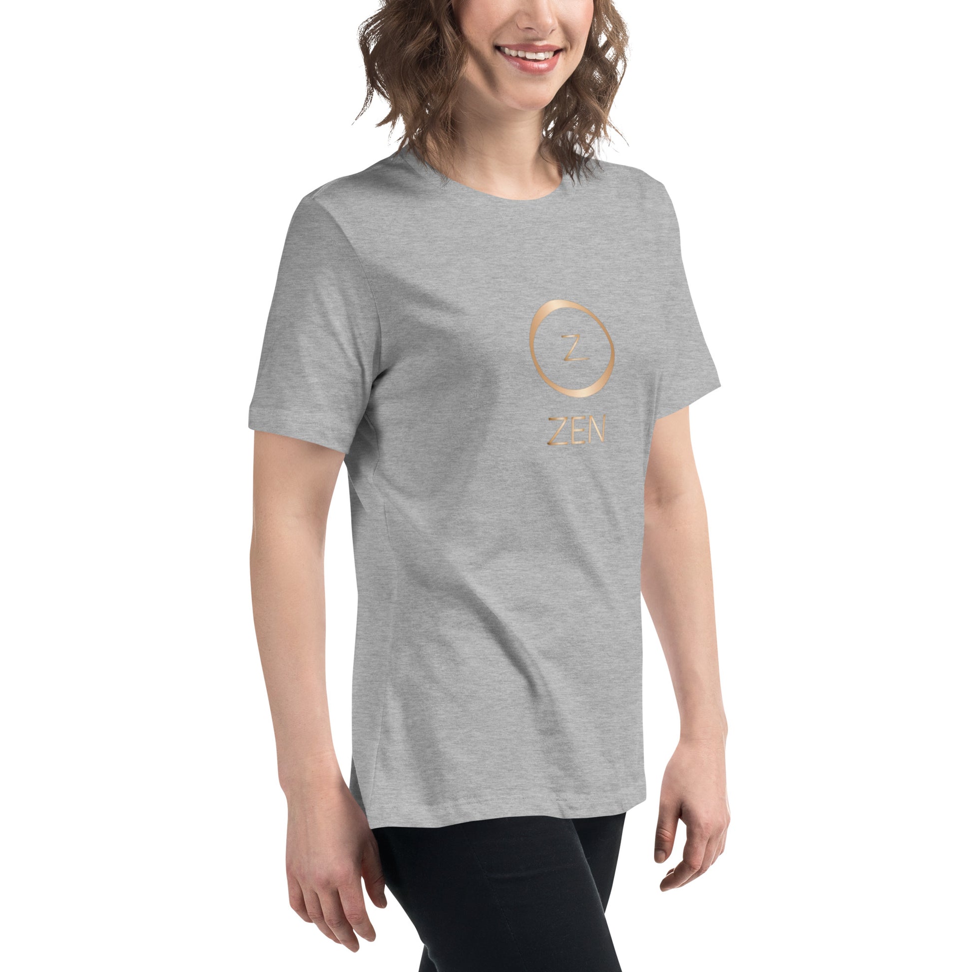 Zen Circle Women's Relaxed T-Shirt - DUO Modern