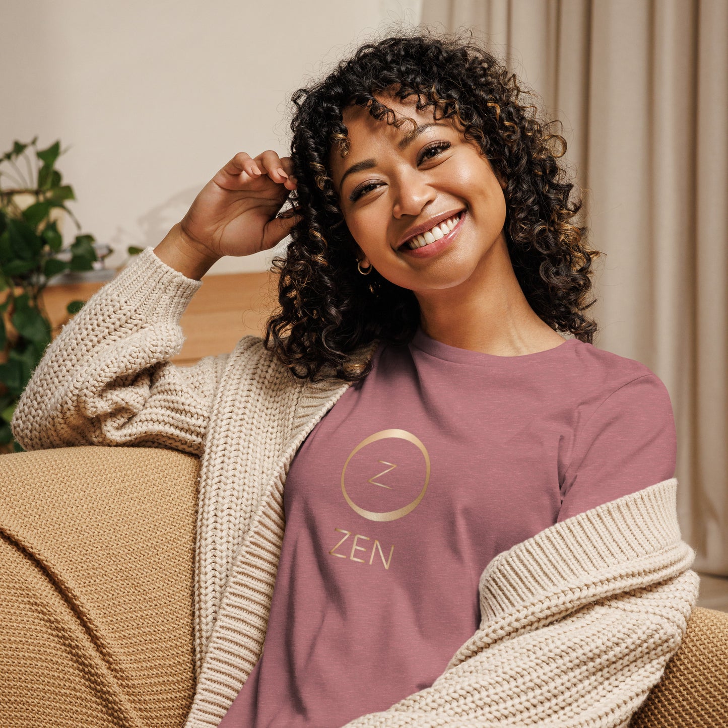 Zen Circle Women's Relaxed T-Shirt - DUO Modern